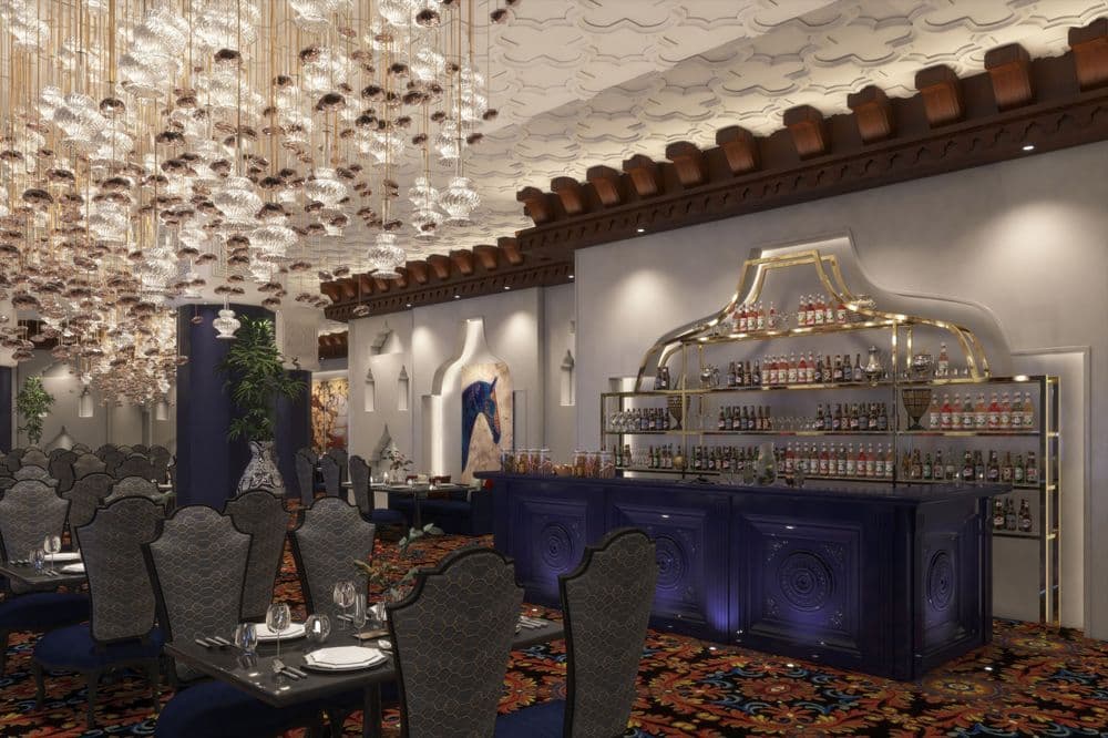 Moroccan restaurant